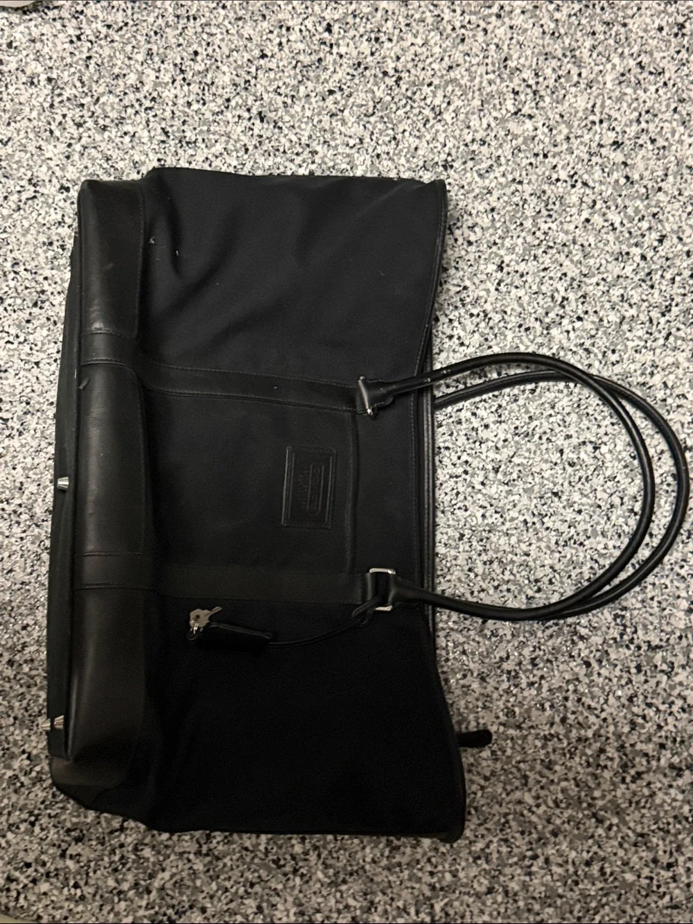 Coach Black  Travel Tote Bag by